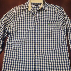Ralph Lauren Mens Button Up Dress Shirt